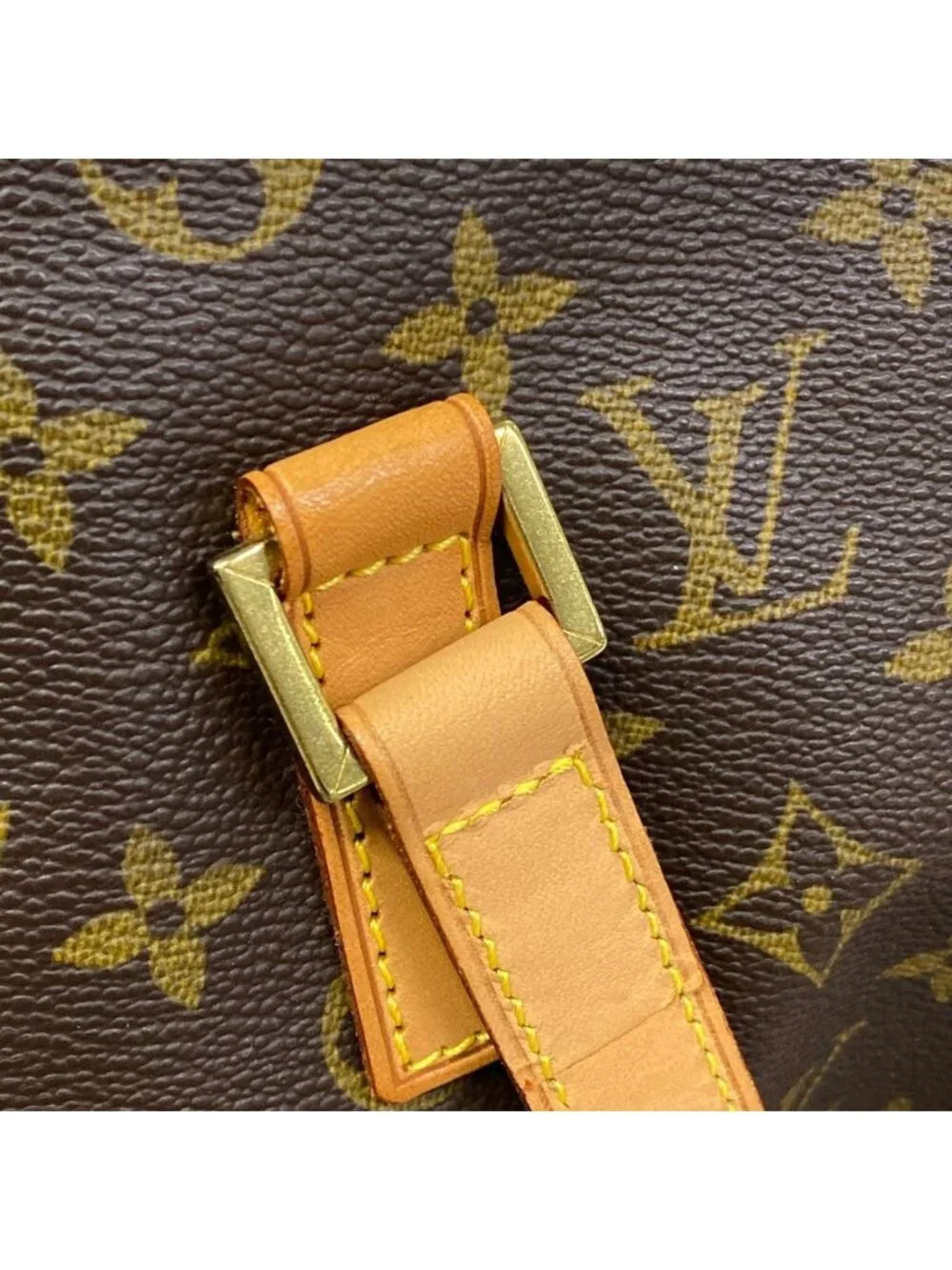 Louis Vuitton Shoulder Bag Monogram Cabas Mezzo